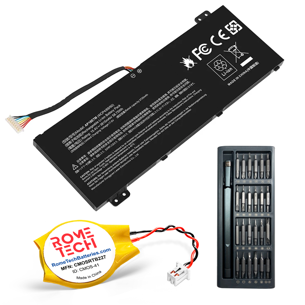 Replacement Laptop Battery AP18E7M for Acer Predator Helios 300 PH315-53 Series