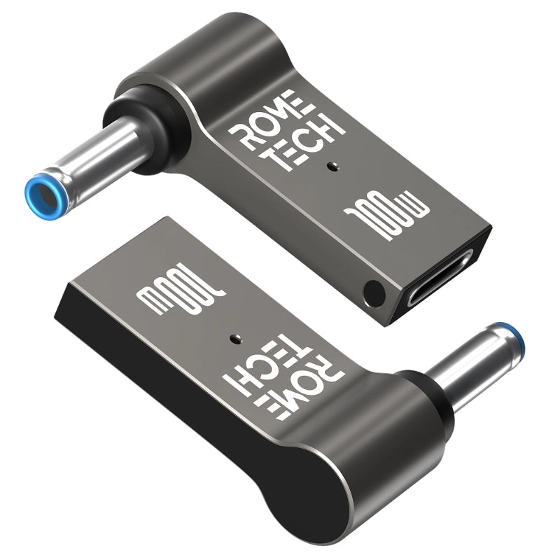 Female USB Type-C to Male 4.5 x 3.0 mm Charging Adapter for HP Laptop