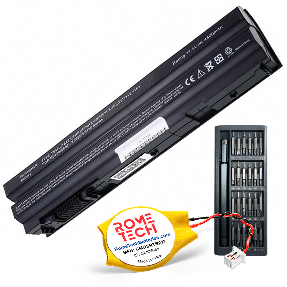 Replacement Laptop Battery M5Y0X for Dell Latitude E6430 ATG