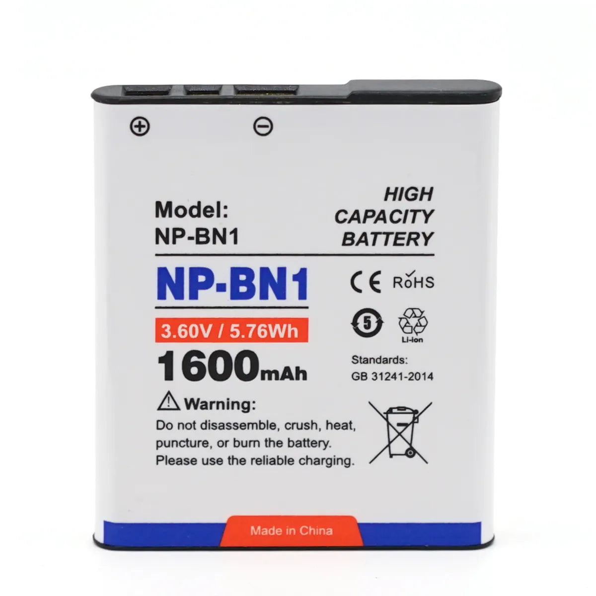 Replacement Battery for Sony Cyber-shot® DSC-TX7 Digital Still Camera