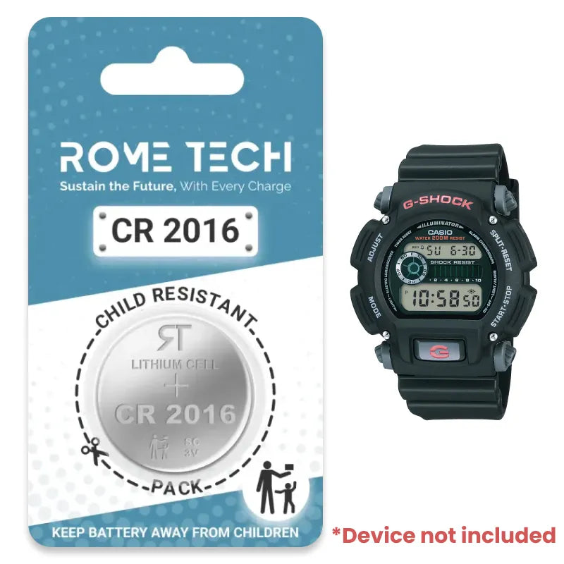 ✩ Replacement Battery for G-SHOCK DW9052-1V Watch – Rome Tech