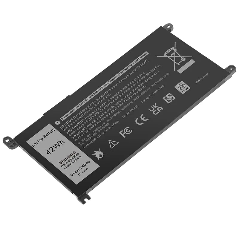 YRDD6 Akku für Latitude 3310 2-in-1 Series, Inspiron 3493 5480 7586 Series YRDD6 Akku für Latitude 3310 2-in-1 Series, Inspiron 3493 5480 7586 Series