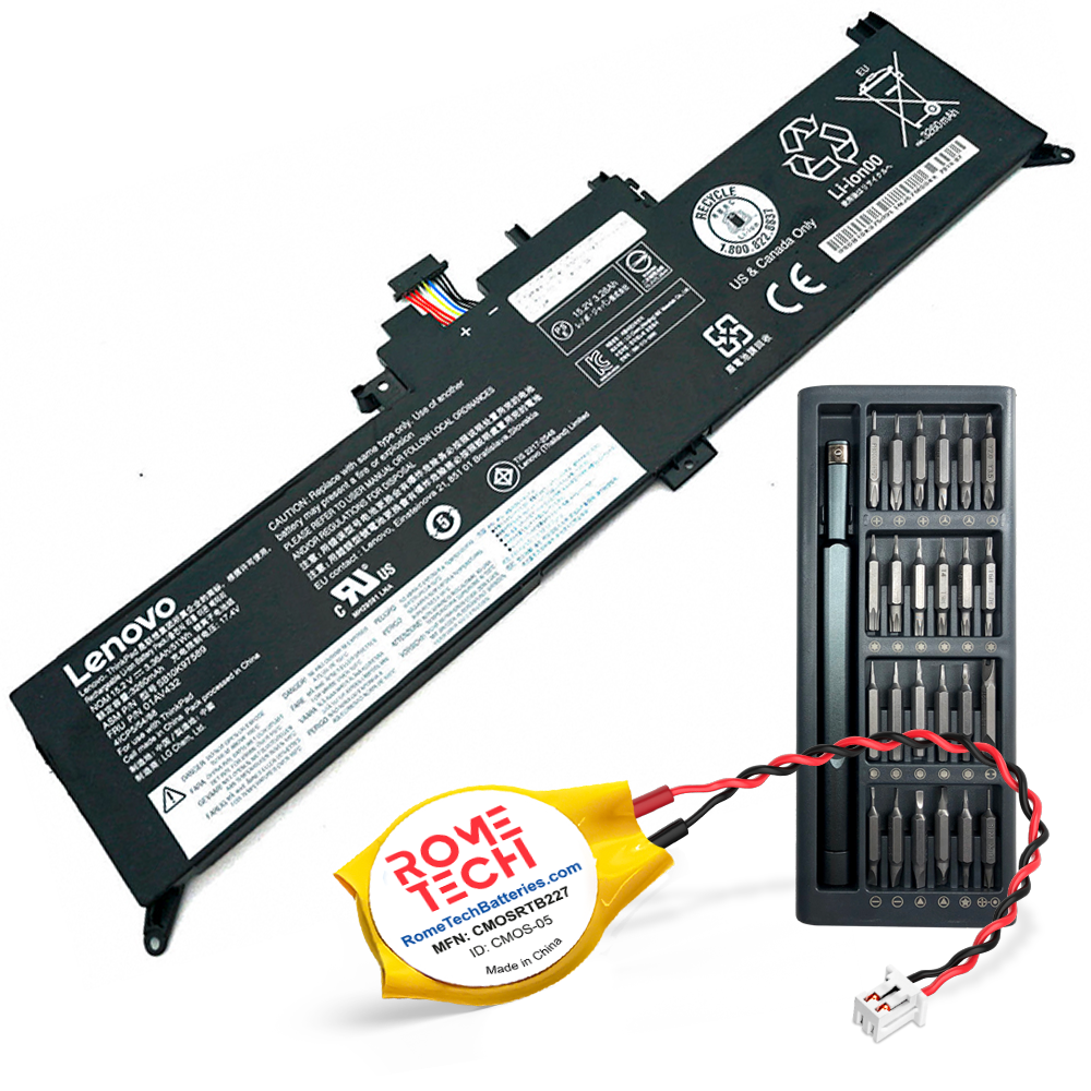 Replacement Laptop Battery 01AV432 for Lenovo Thinkpad Yoga 260