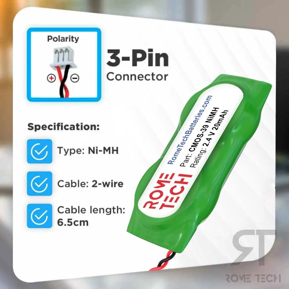 RTC CMOS Battery for Toshiba Satellite Pro 4300