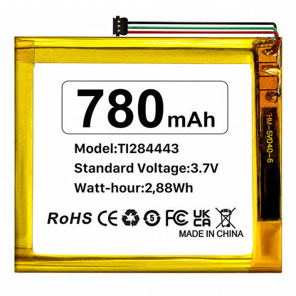 Replacement Battery for Nest Learning Thermostat 2nd, 3rd Generation (T3008US, T4000ES, T3007ES, A0013) Kit with 1 Plastic Spudger + 1 Screwdriver + 3M Adhesive Tape