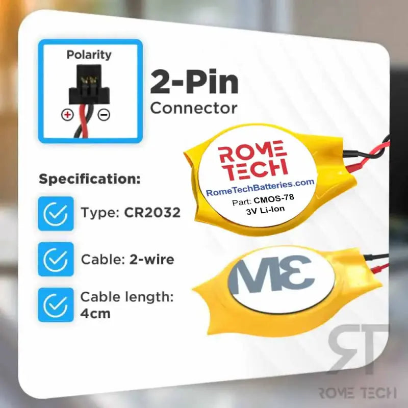 RTC CMOS Battery for Beelink SII Mini Gaming PC