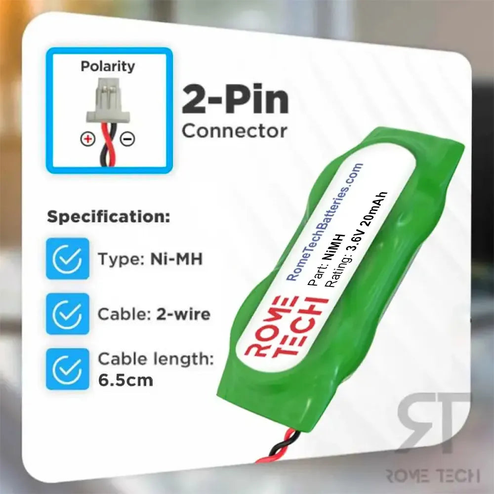 RTC CMOS Battery for Motorola Symbol MC9190