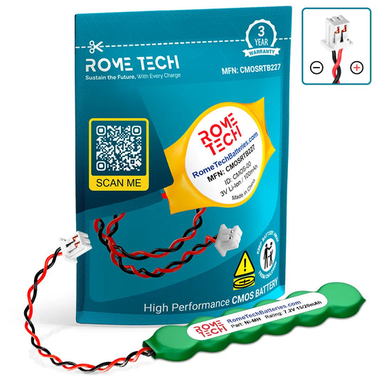 RTC CMOS Battery for Dell Latitude D400 / PPT