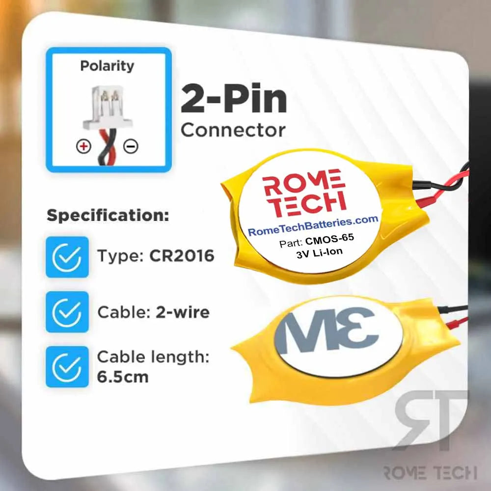 RTC CMOS Battery for ASUS V550CA