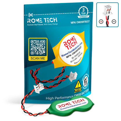 RTC CMOS Battery for HP (Part Number) GC02002HK00