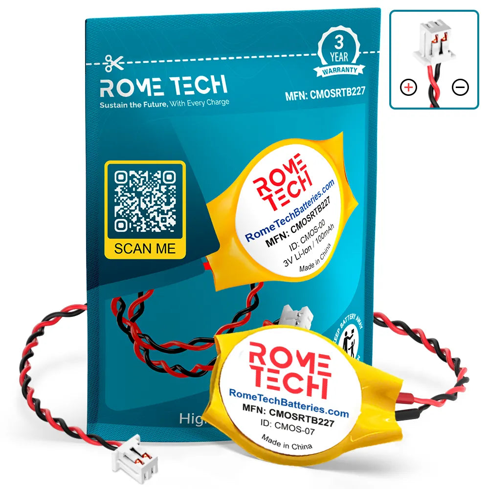 RTC CMOS Battery for Minisforum UM690 mini PC – Rome Tech Batteries