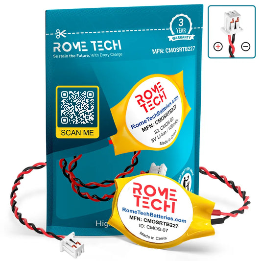 RTC CMOS Battery for Eluktronics MECH-15 G3