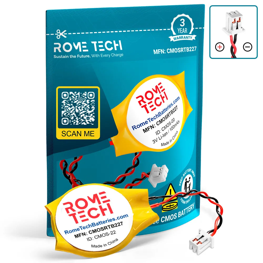 RTC CMOS Battery for MSI MS-16JF