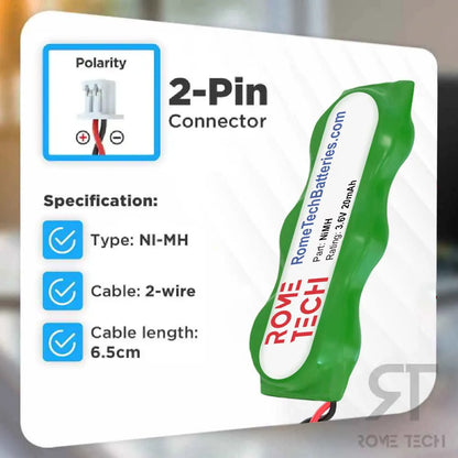 RTC CMOS Battery for Motorola Symbol MC3000