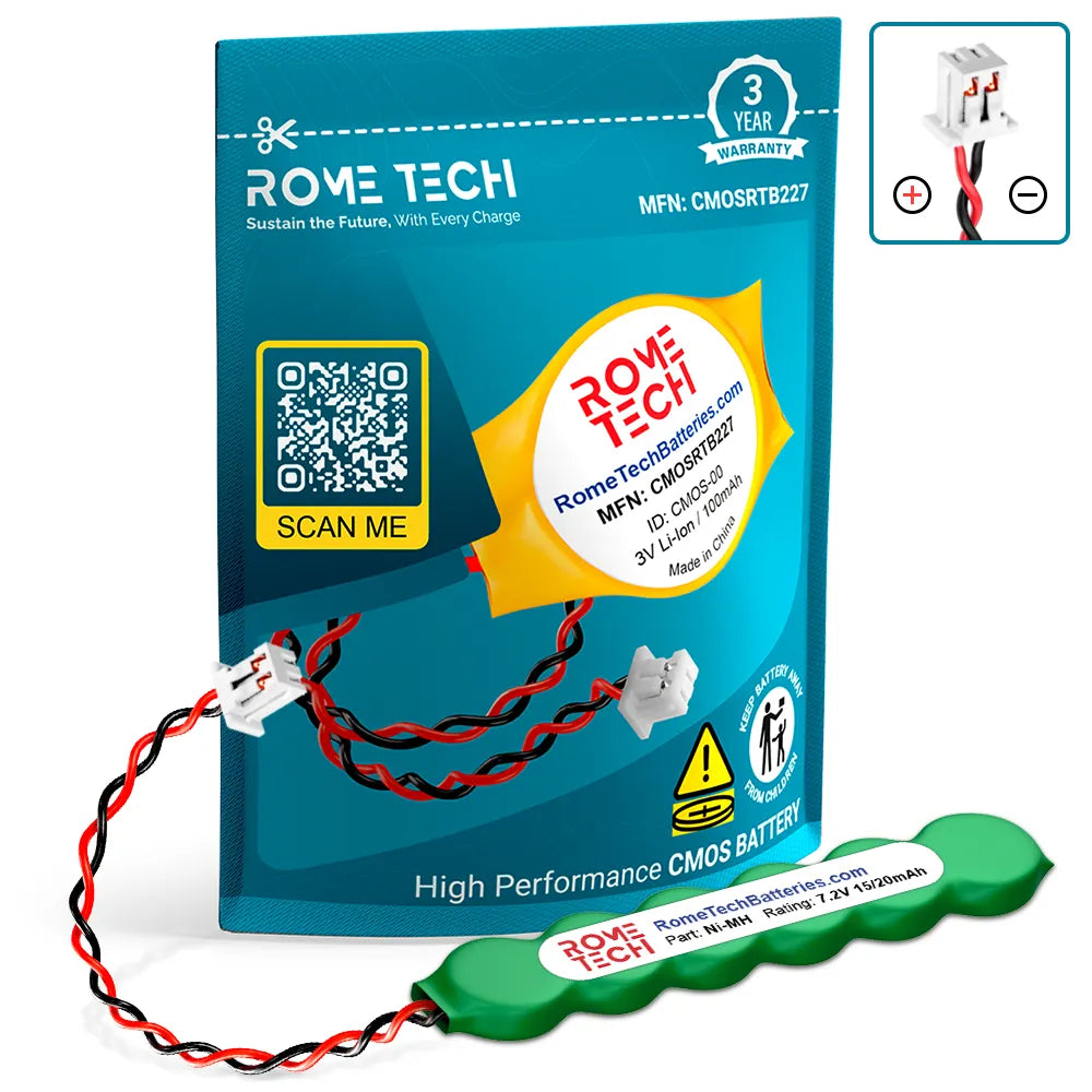 RTC CMOS Battery for Fujitsu LifeBook T4220