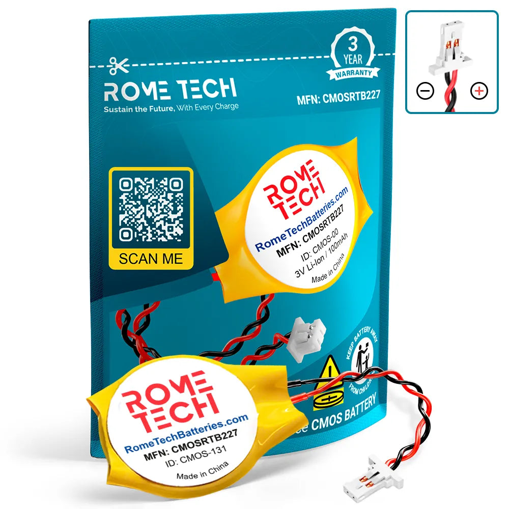 Replacement RTC CMOS Battery for Acer (Part Number) 023.22032.0321