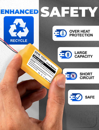 Battery Replacement for Emergency Light Exit Sign Battery