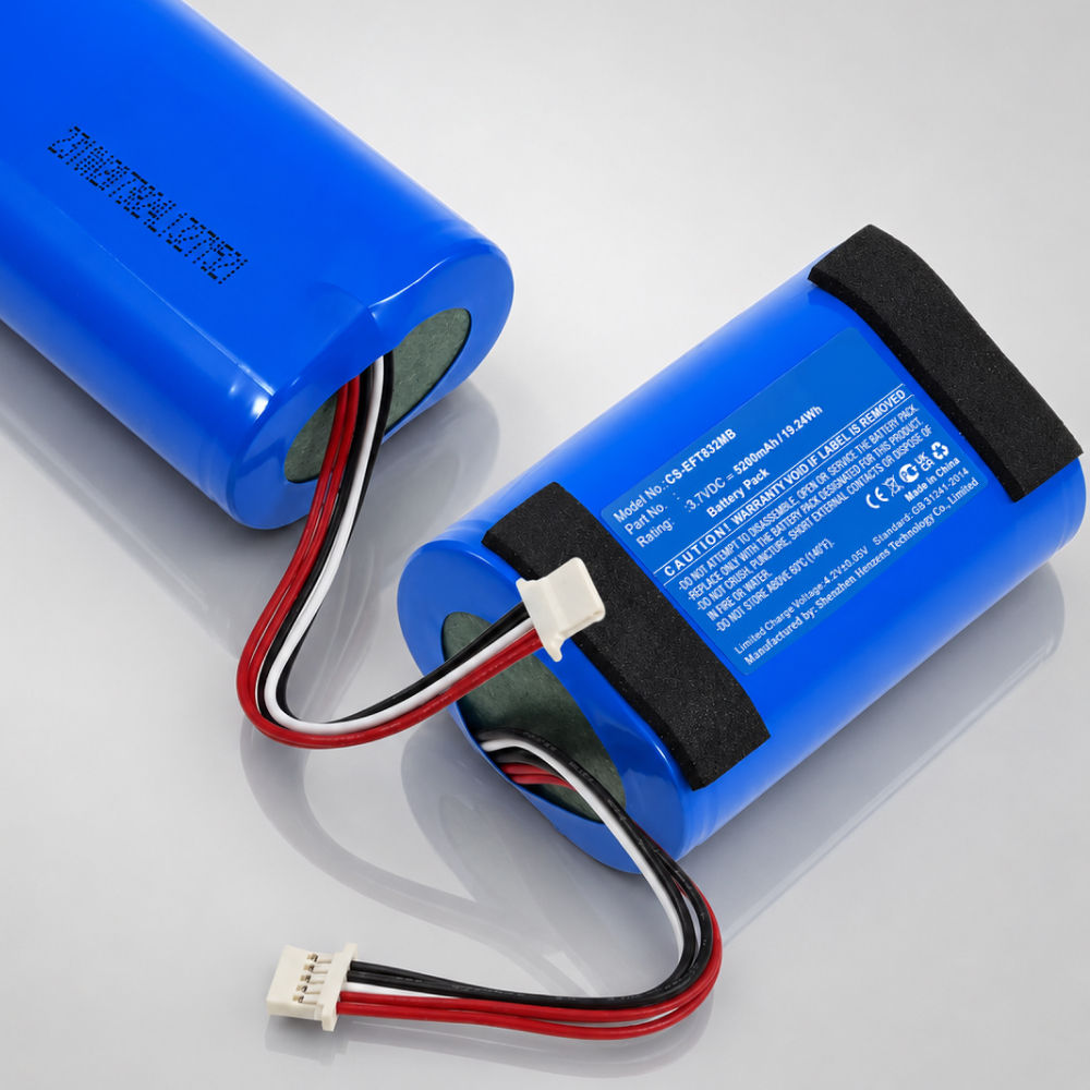 Replacement Battery for Eufy SpaceView Pro 720p Baby Monitor (T8321-M), PT18650-SP (PCM5200)