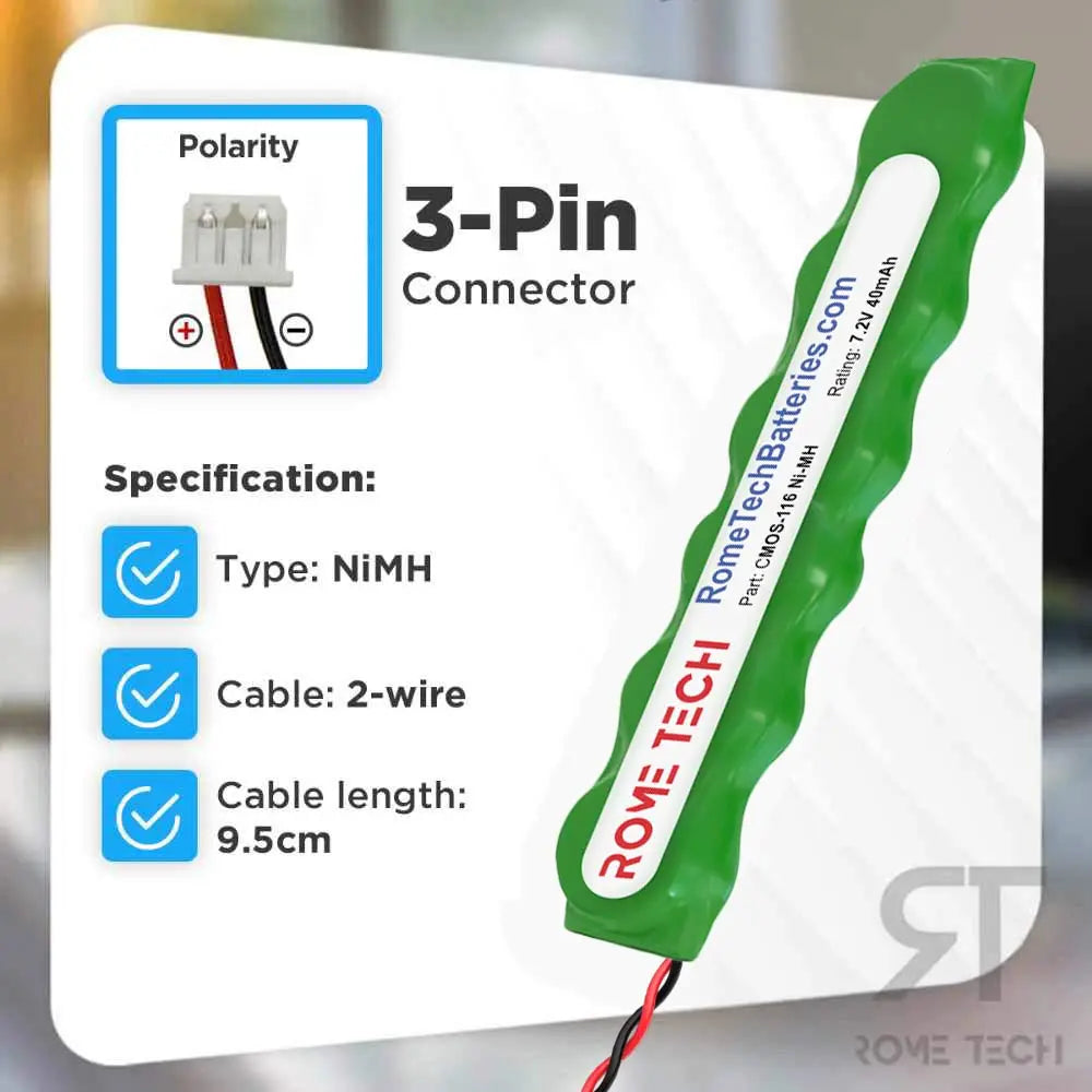 RTC CMOS Battery for Gateway Solo 2550 PII