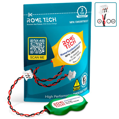 Replacement RTC CMOS Battery for Toshiba (Part Number) P71007006043