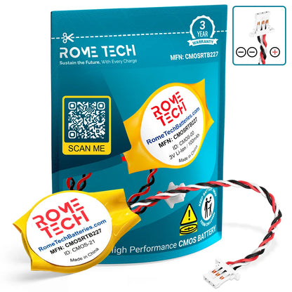 RTC CMOS Battery for Lenovo ThinkPad X60s