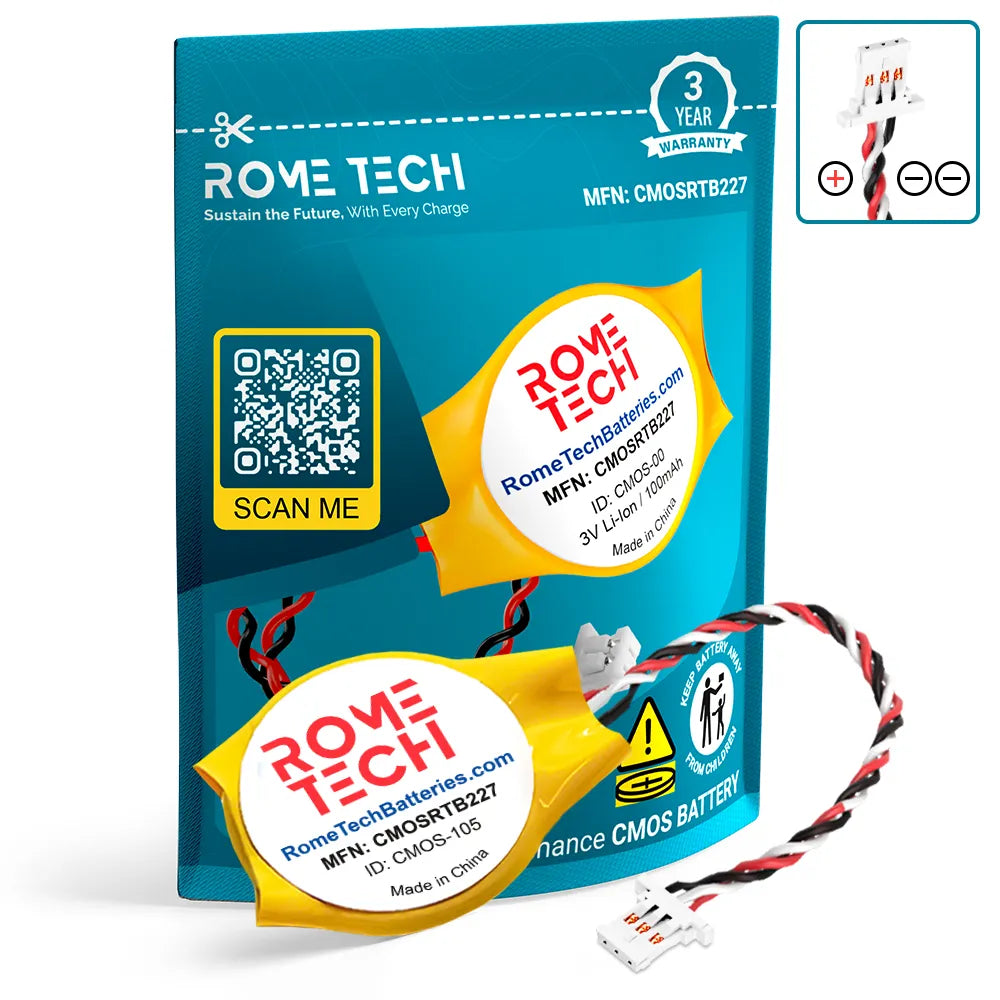 RTC CMOS Battery for Acer Veriton N282G Desktop – Rome Tech Batteries