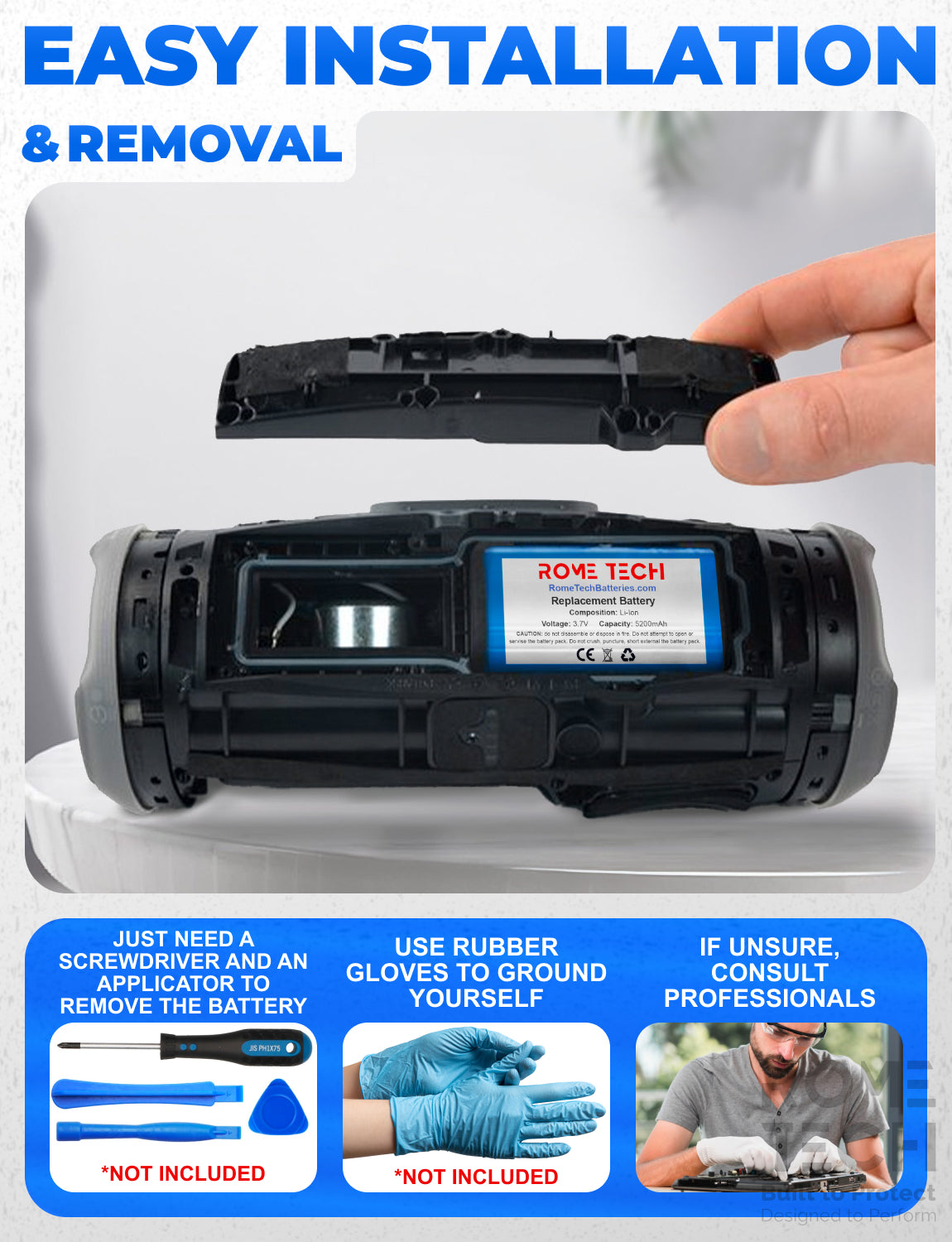 Replacement Battery for Bluetooth Speakers, Router Backup Power, Electric Hand Torch, Instrumenr Unit, Loud Speaker, Solar Energy Lamps, Sprayer