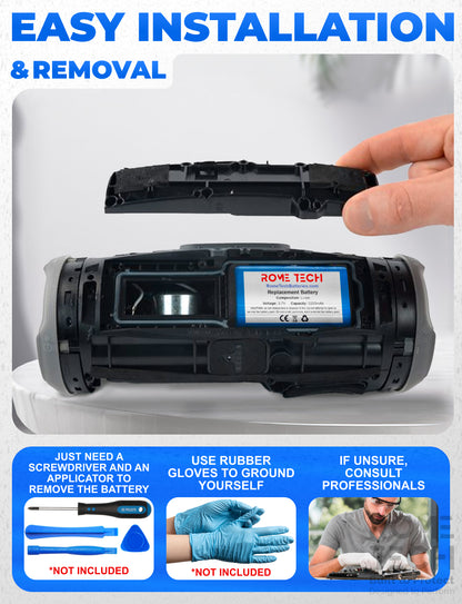 Replacement Battery for Bluetooth Speakers, Router Backup Power, Electric Hand Torch, Instrumenr Unit, Loud Speaker, Solar Energy Lamps, Sprayer