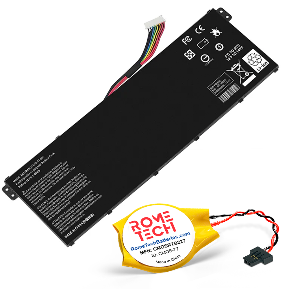 Replacement Laptop Battery AC14B8K for Acer Swift 3 SF314-52 Series