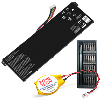 Replacement Laptop Battery AC14B8K for Acer Swift 3 SF314-51 Series