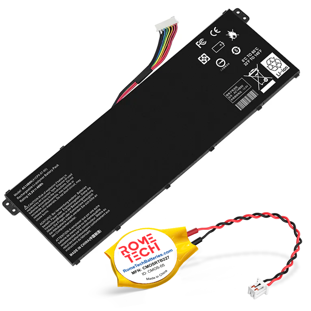 Replacement Laptop Battery AC14B8K for Acer Swift 3 SF314-51 Series