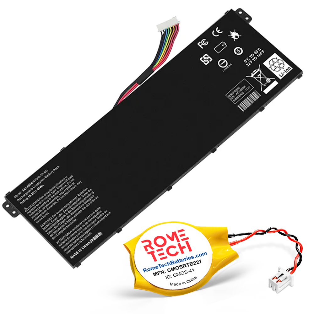 Replacement Laptop Battery AC14B8K for Acer Nitro 5 AN515-53 Series