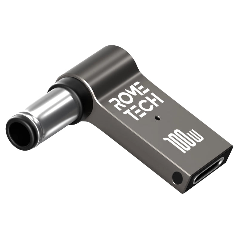 Female USB Type-C to Male 7.4 x 5.0 mm Charging Adapter for Dell Laptop