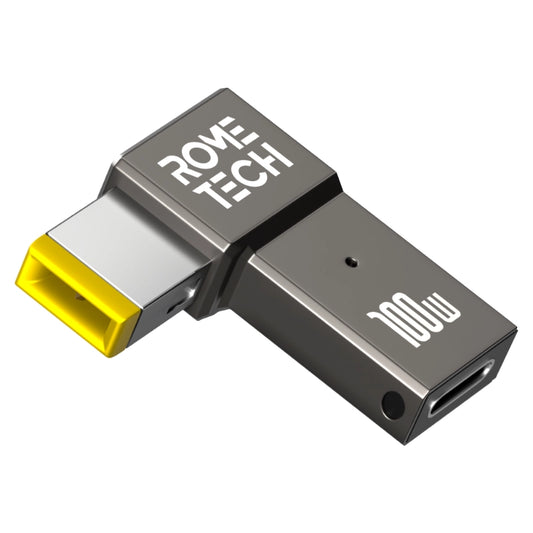 Female USB Type-C to Male Square Port Charging Adapter for Lenovo Laptop