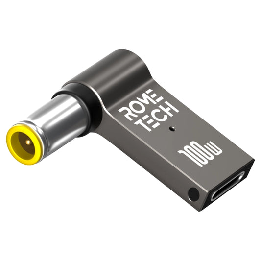 Female USB Type-C to Male 7.9 x 5.5 mm Charging Adapter for Lenovo Laptop