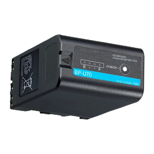 Replacement Battery for Sony PXW-Z200 4K HDR XDCAM Handheld Camcorder (6400 mAh)