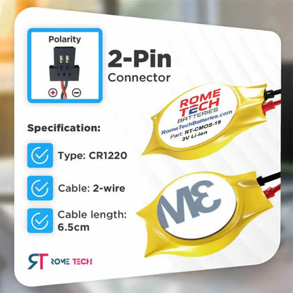 RTC CMOS Battery for Medion Akoya S2218