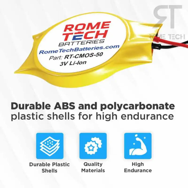 RTC CMOS Battery for Panasonic Toughbook CF-W4