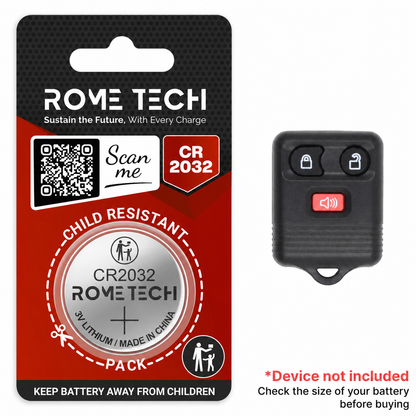 Replacement Battery for Key Fob - Ford Escape 2001-2014