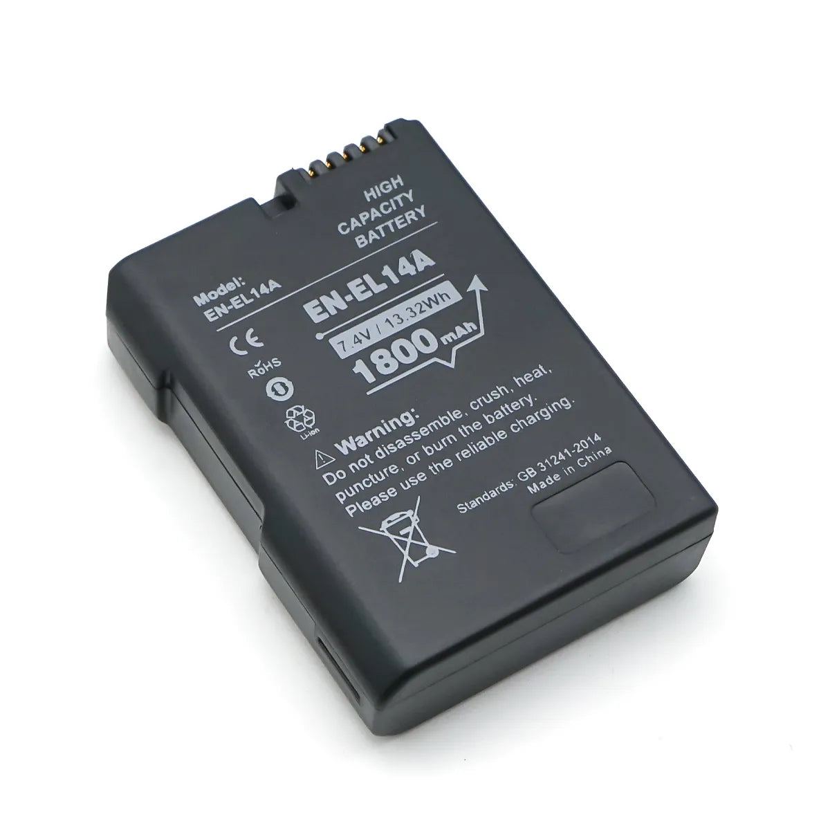 Replacement Battery for Nikon D3100 DSLR Camera