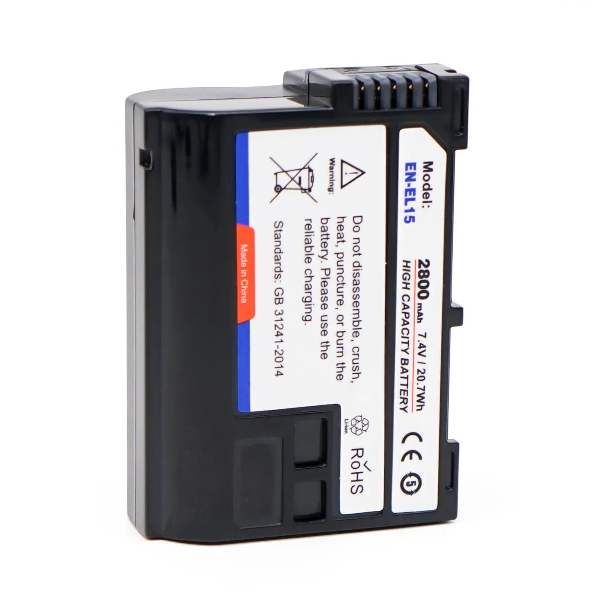 Replacement Battery for Nikon D7100 DSLR Camera