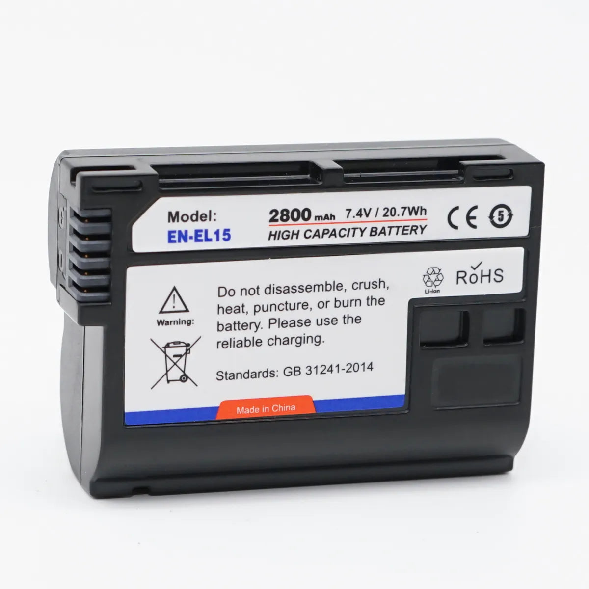 Replacement Battery for Nikon D600 DSLR Camera