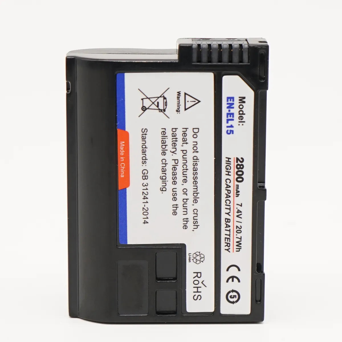 Replacement Battery for Nikon D600 DSLR Camera