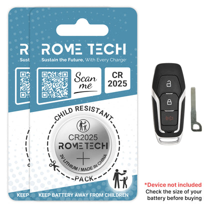 Replacement Battery for Key Fob - Ford F-350 2015-2017