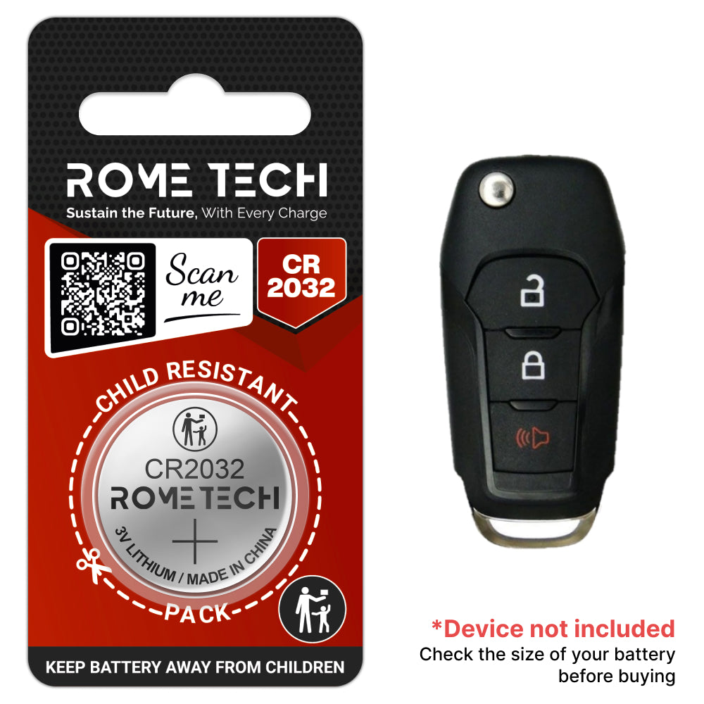 Replacement Battery for Key Fob - Ford EcoSport 2018-2023
