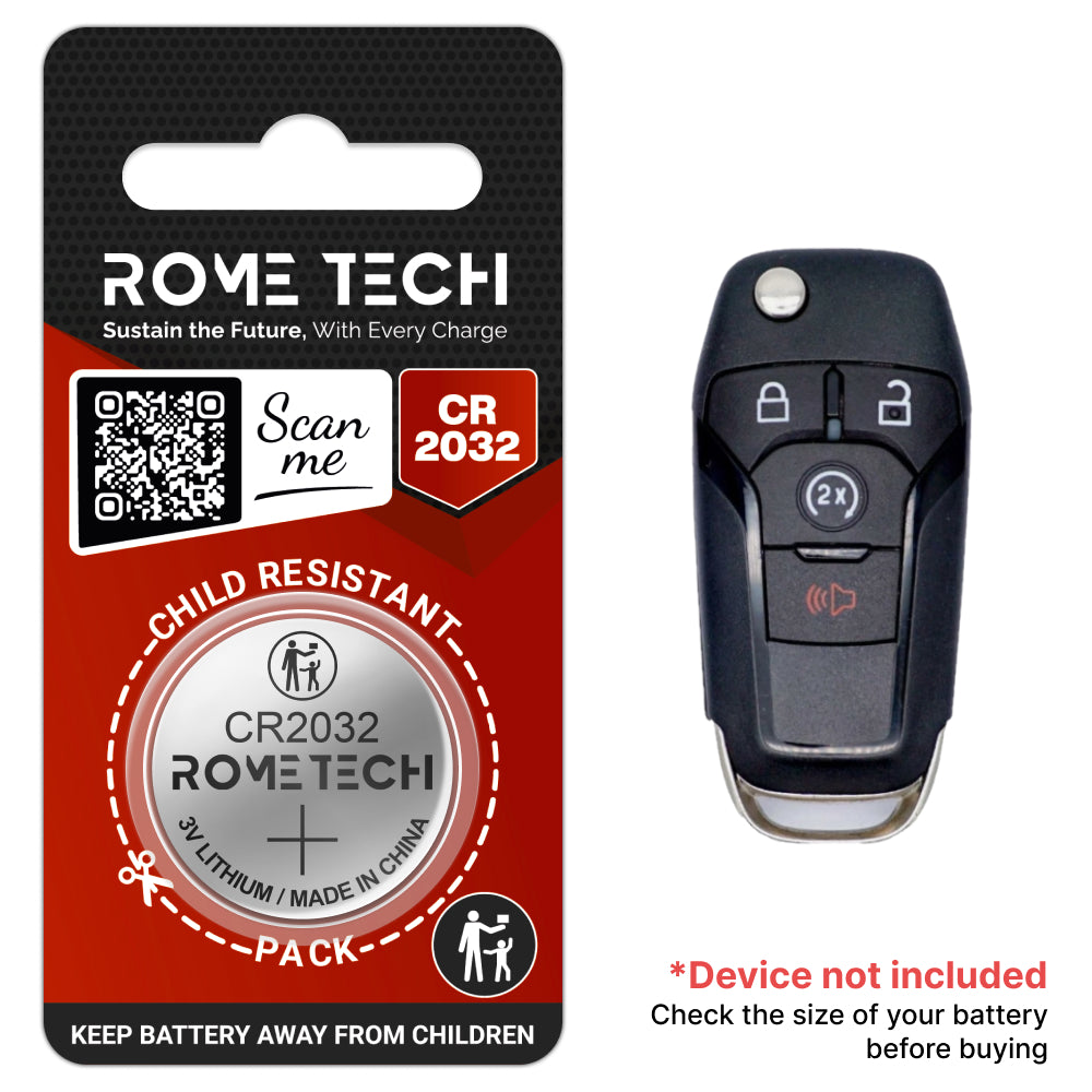 Replacement Battery for Key Fob - Ford F-150 2015-2021