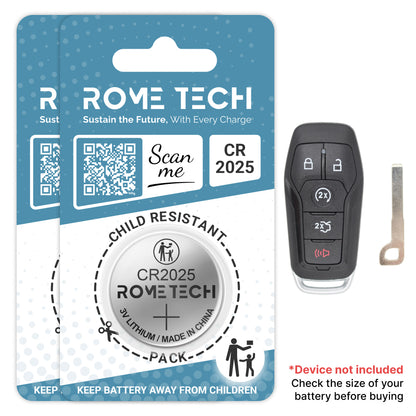 Replacement Battery for Key Fob - Lincoln Nautilus 2020
