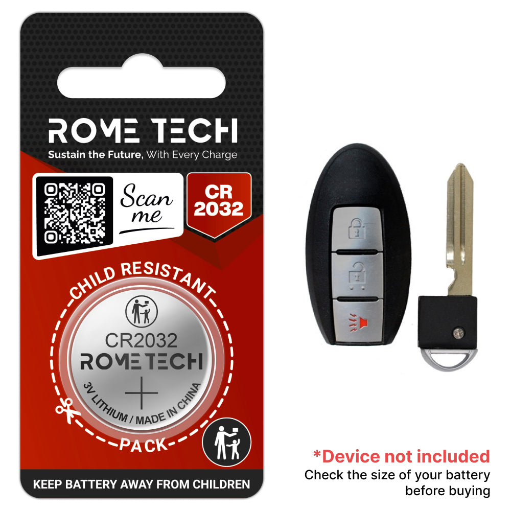 Replacement Battery for Key Fob - Infiniti FX35 2009-2013
