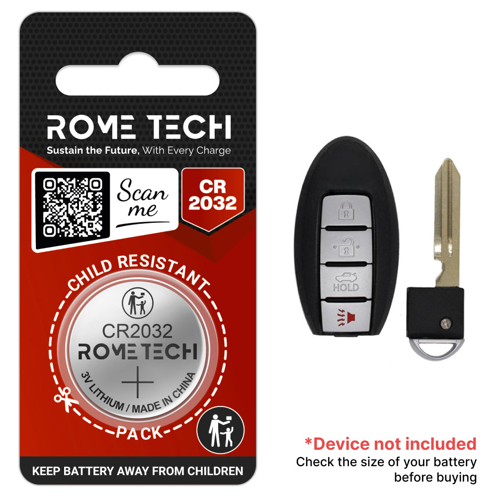 Replacement Battery for Key Fob - Infiniti FX35 2009-2012