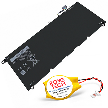 Replacement Laptop Battery JD25G for Dell XPS 13 9350
